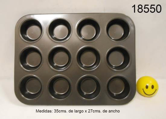 Imagen de MOLDE MUFFIN X 12 4.25